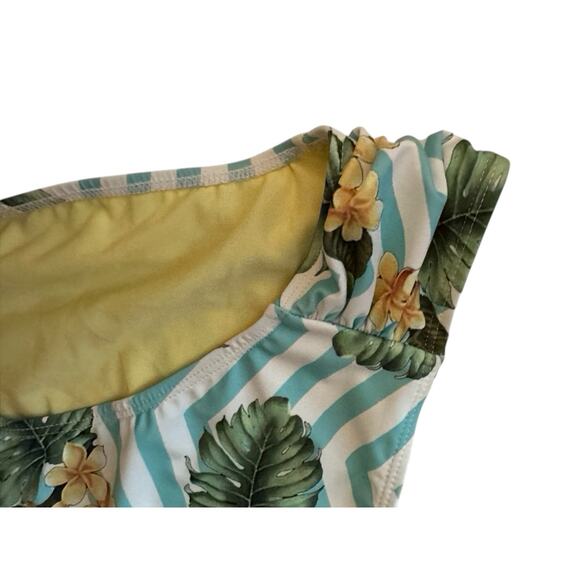Marilyn Monroe Tropical Chevron Bikini Women's Size Large New - Picture 12 of 12